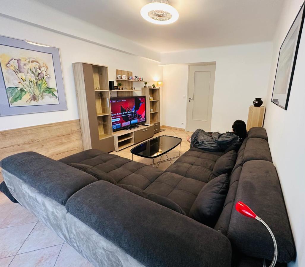 The Nice - 3 Rooms, 3Air Cond, 3Tv, 3Fans, 2 Wc, Wifi Everywhere 5Min Aeroport, Train, Beach, 1Min Tram, 15 Min Centre, Port, Parking Possible エクステリア 写真