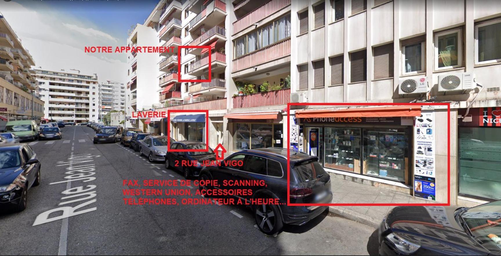 The Nice - 3 Rooms, 3Air Cond, 3Tv, 3Fans, 2 Wc, Wifi Everywhere 5Min Aeroport, Train, Beach, 1Min Tram, 15 Min Centre, Port, Parking Possible エクステリア 写真